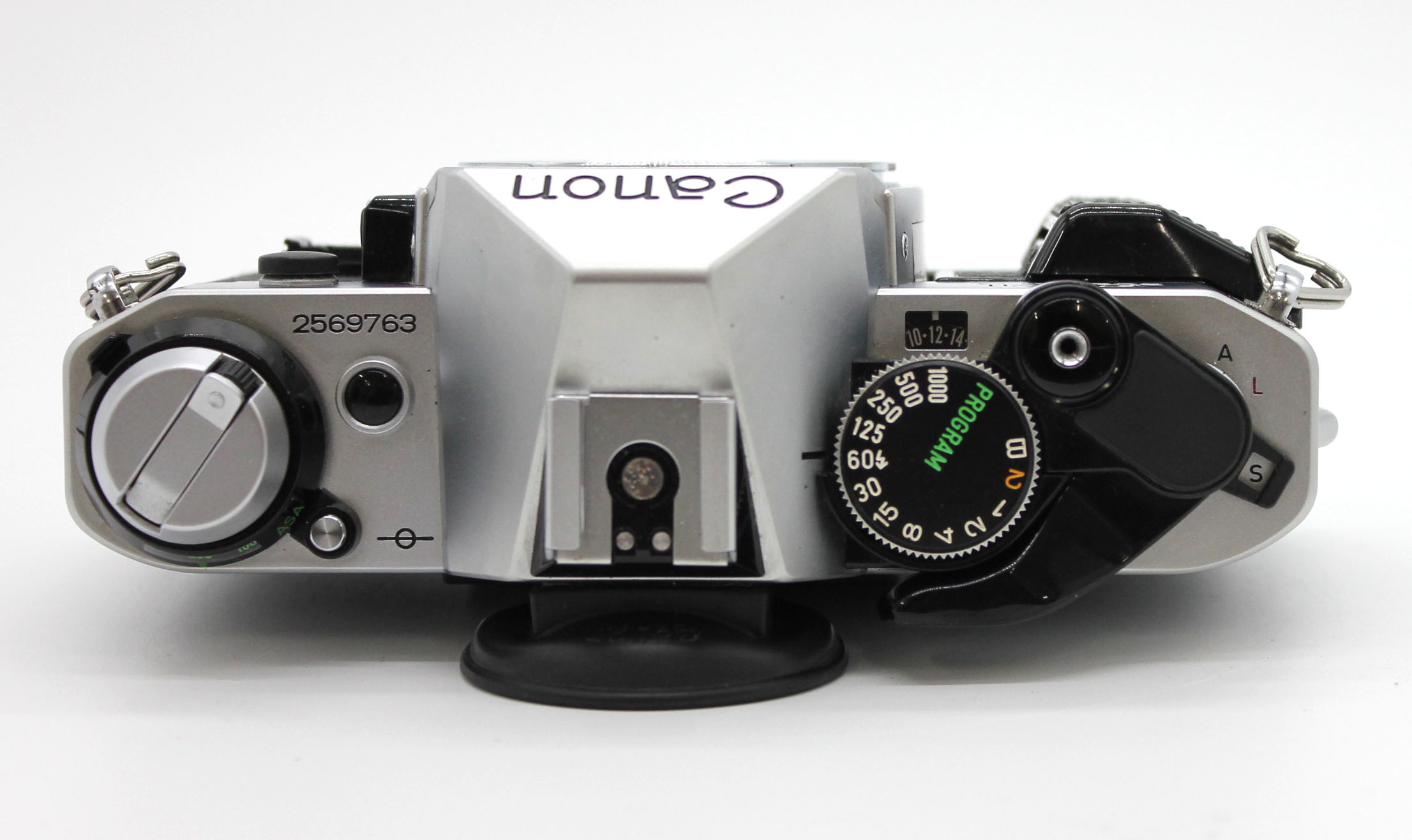 Canon AE-1 Program 35mm SLR Film Camera with New FD NFD 50mm F/1.4