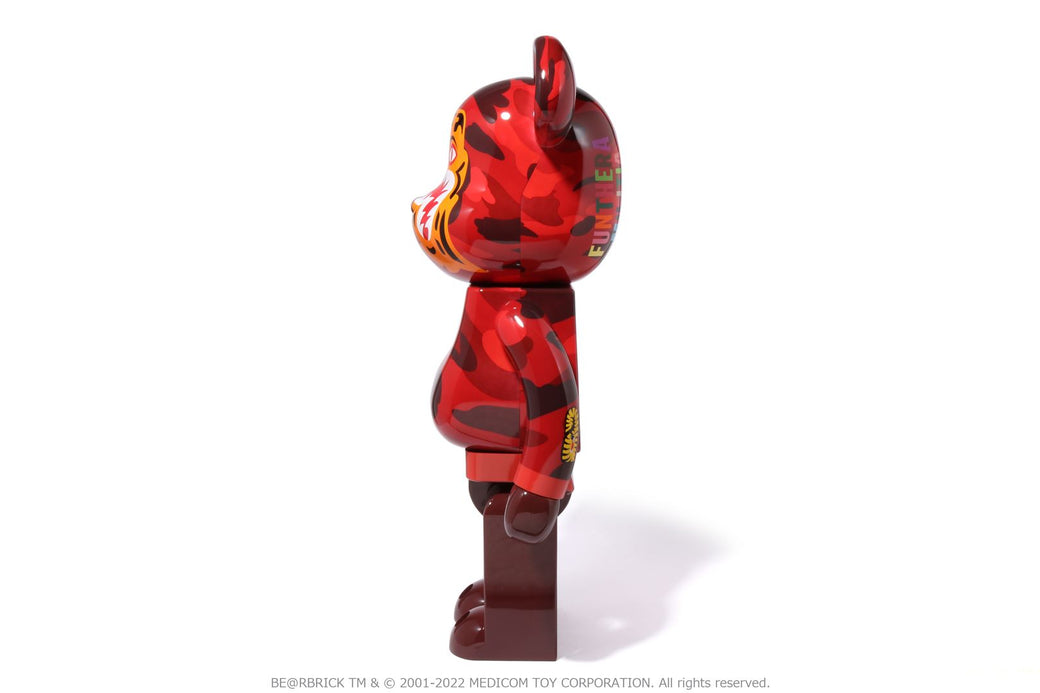 BAPE X MEDICOM TOY 】COLOR CAMO TIGER BE@RBRICK 1000% | bape.com