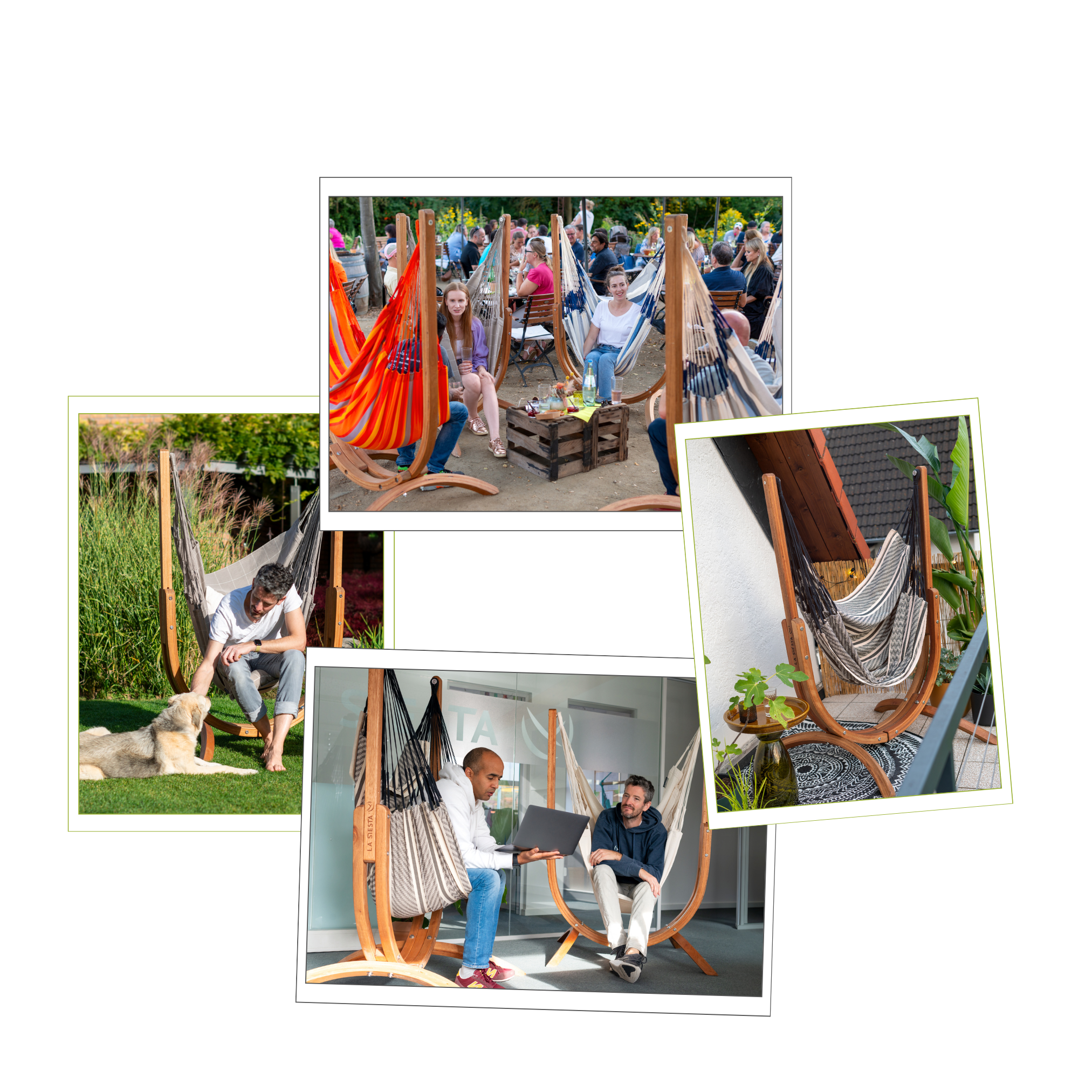 ハンモックチェアとスタンドのセット Udine －ウディネー 2024年夏
