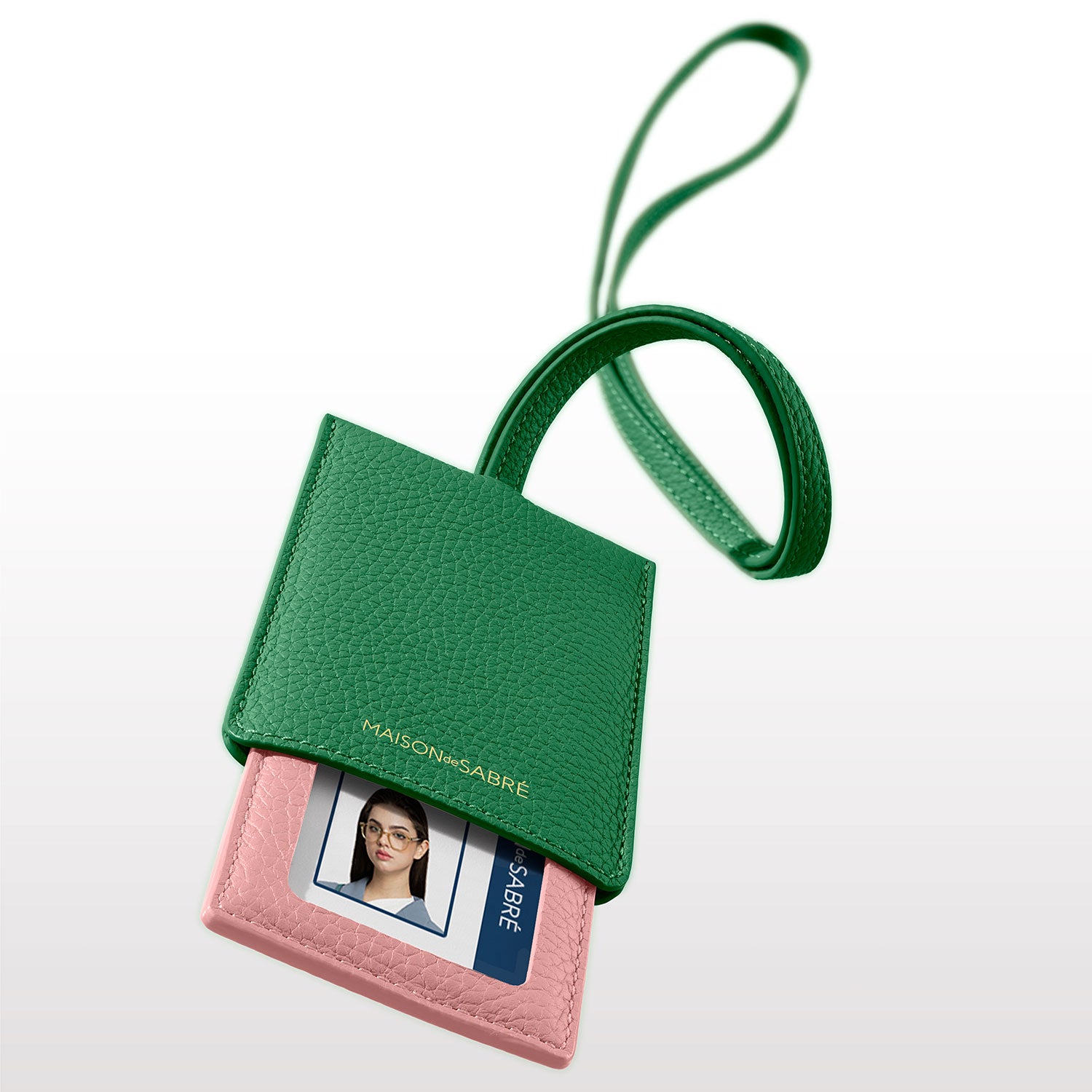 The ID Lanyard - Graphite Sky – MAISON de SABRÉ