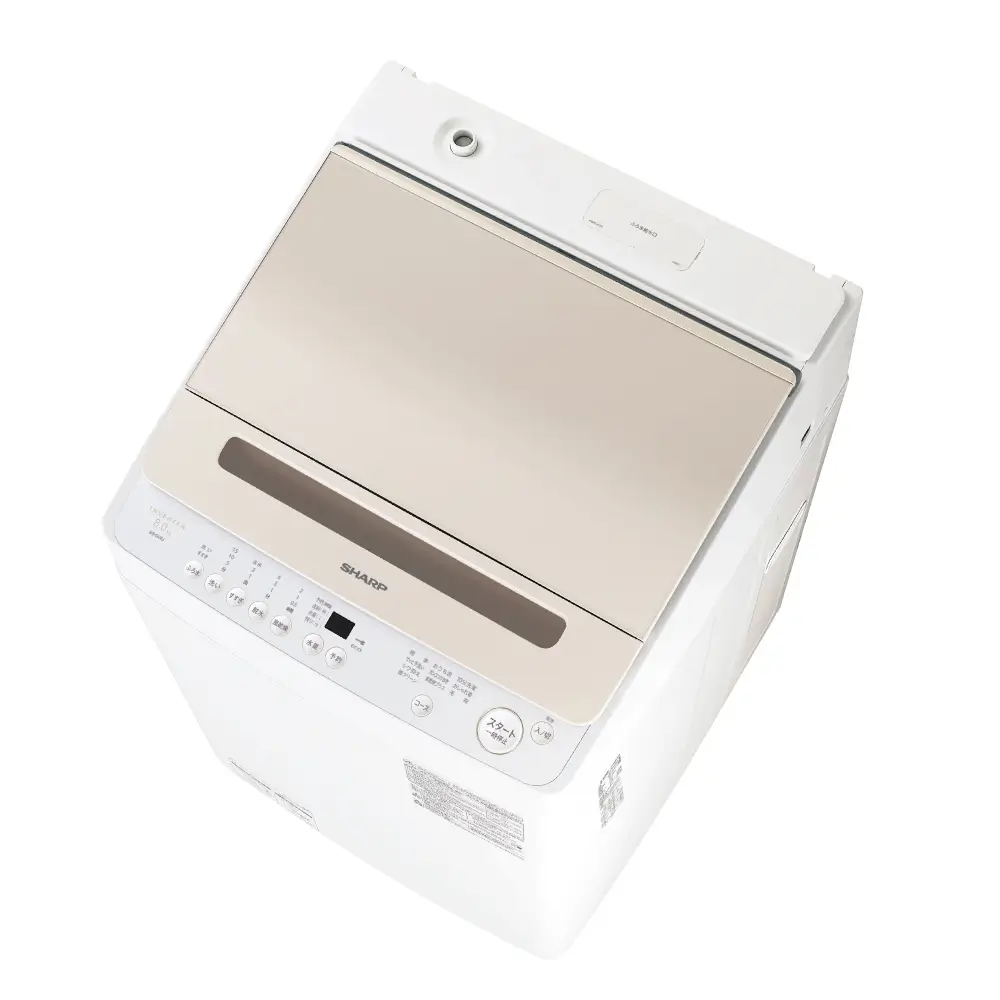 ES-GV8J | 洗濯機：シャープ