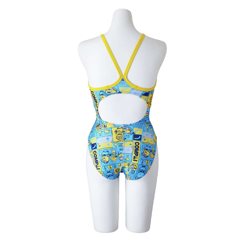 ミニオン】競泳練習用ミディアムカット|N2MAB796|競泳水着|スイム