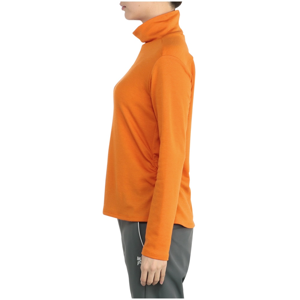 MGFコレクション／吸湿発熱】ブレスサーモウールハイネックシャツ