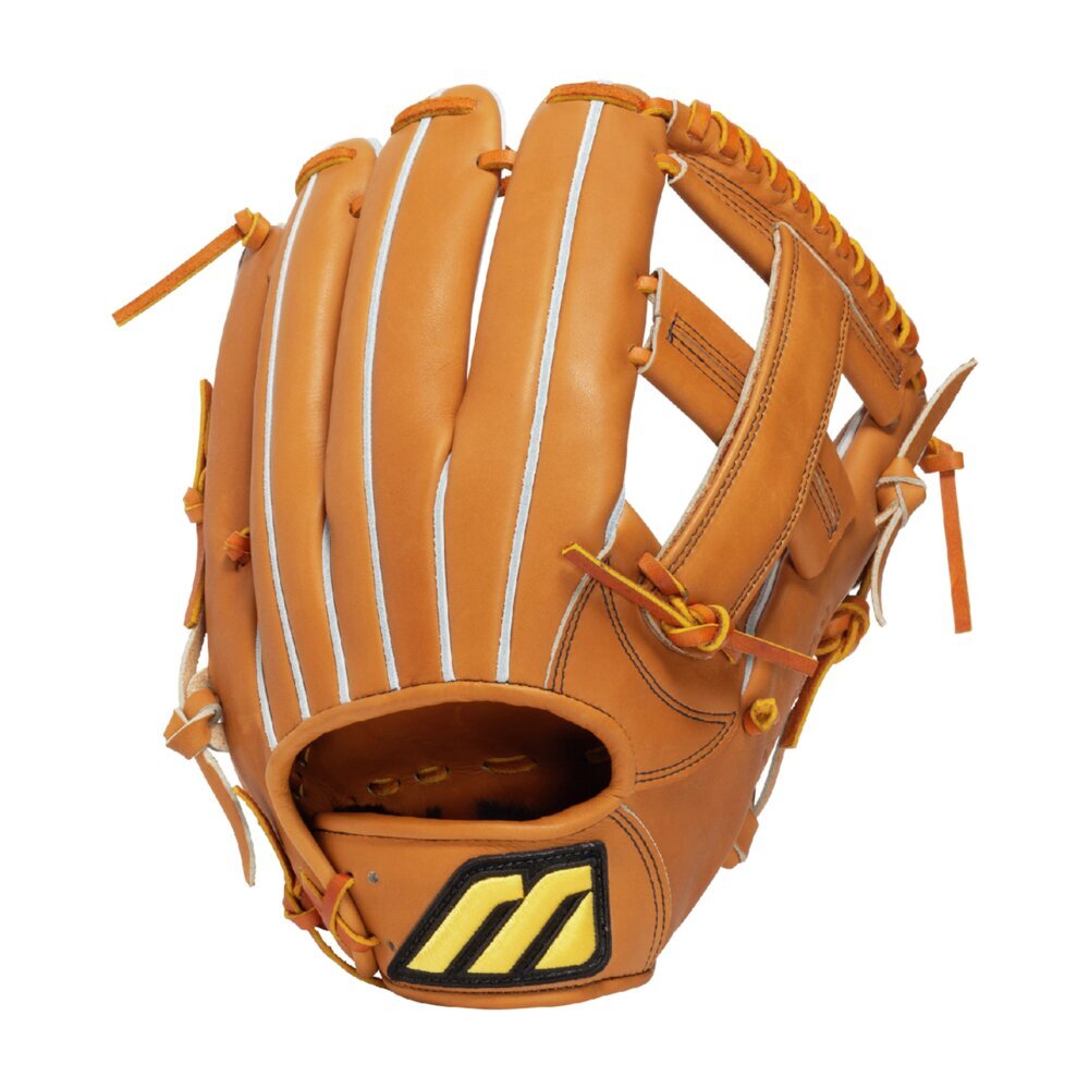 ミズノ 松井秀喜モデル 日本製 限定 赤ビュー 良品 外野用 軟式