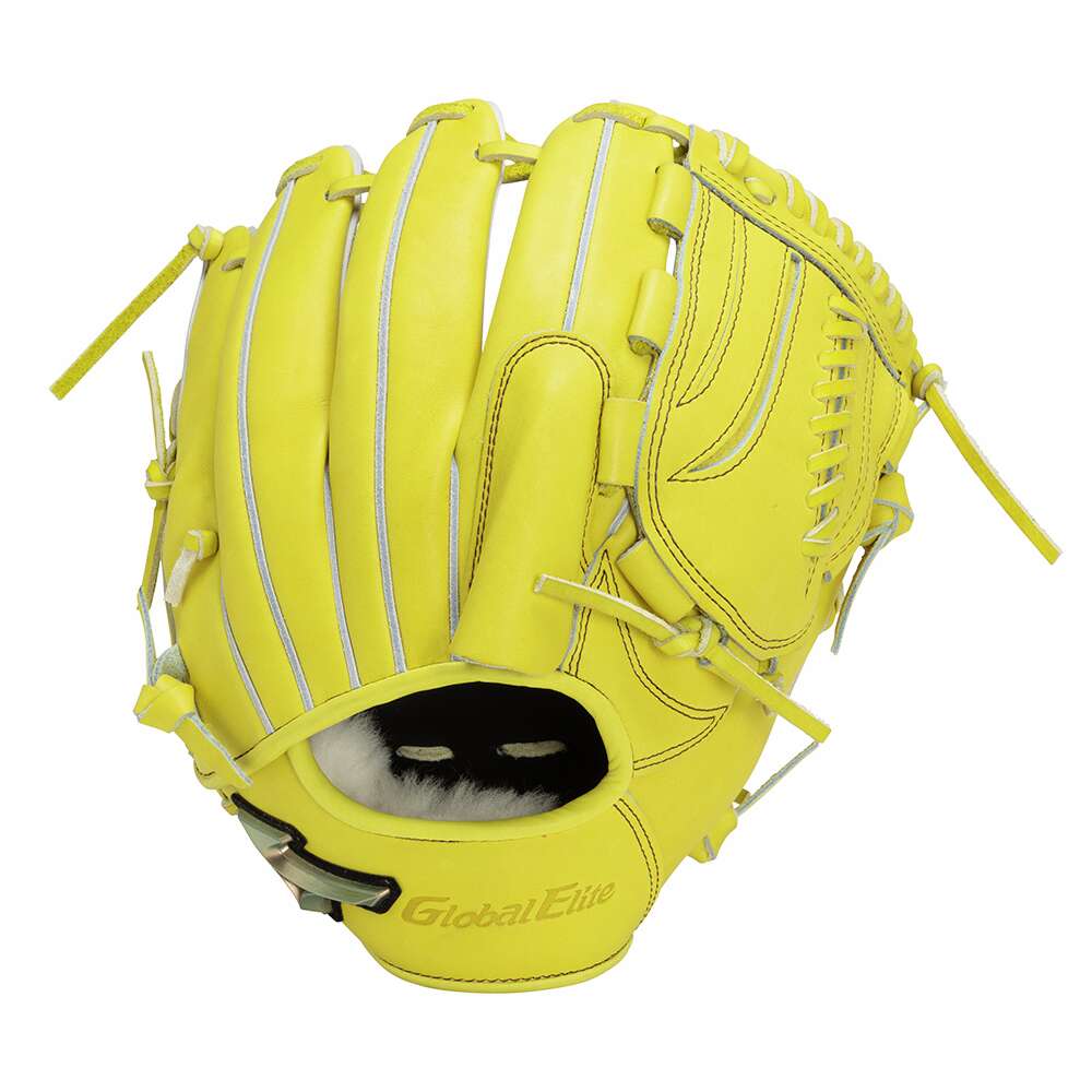 軟式グローブ Mizuno Diamond master イエロー 軟式グローブ Mizuno