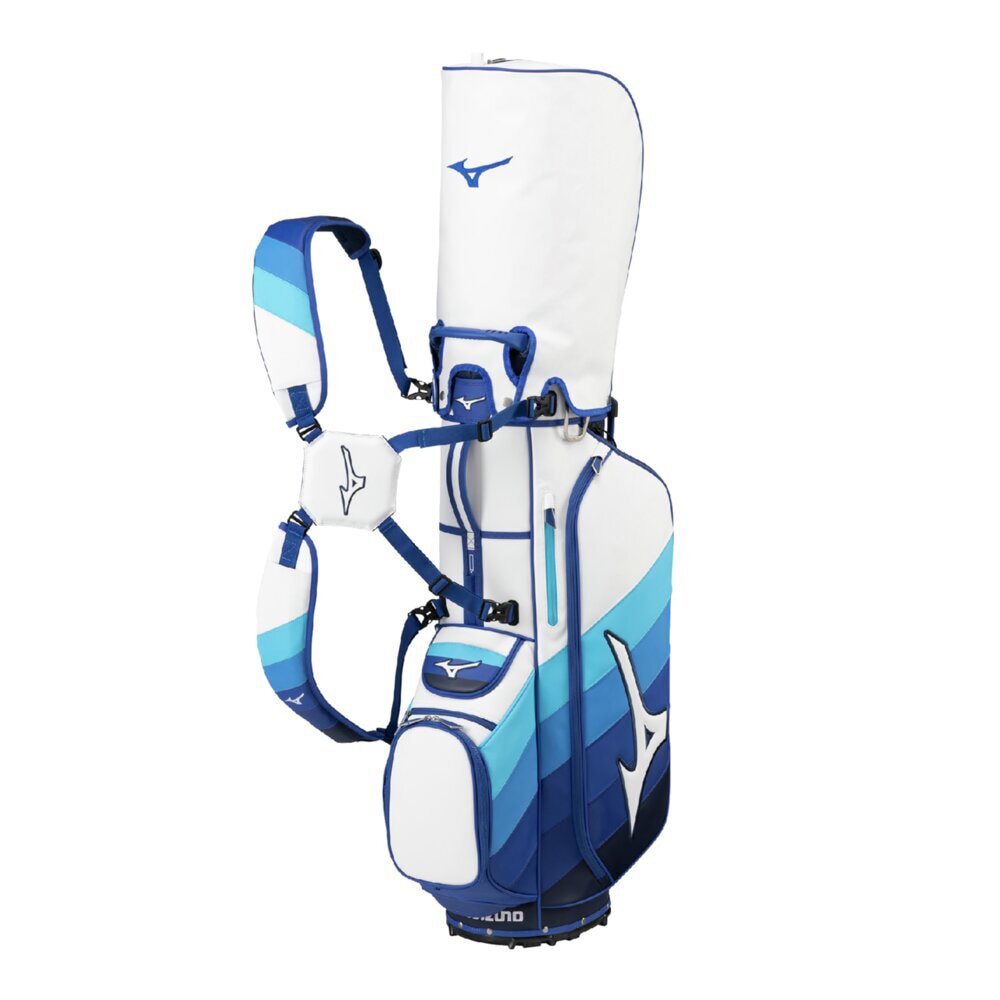Tour Stand Prime キャディバッグ ホワイト×ブルー Tour Stand Prime