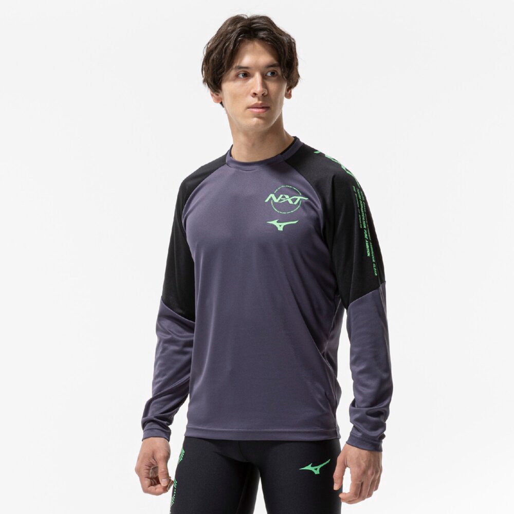 N-XTロングTシャツ(長袖／陸上競技)|U2MAC502|ウエア|陸上競技|ミズノ
