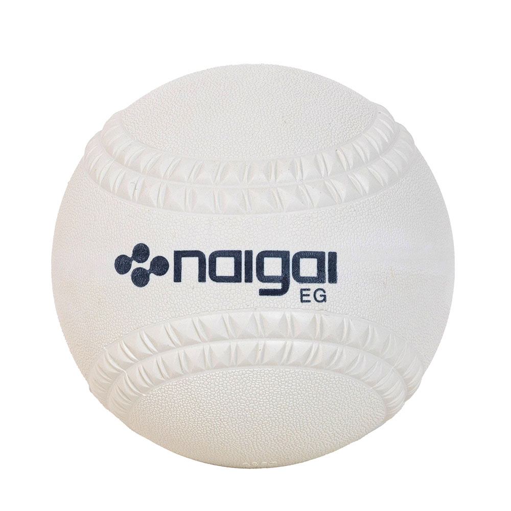 ナイガイ／ゴム・ソフトボール／検定11インチ(1ダース)|16JBS54200