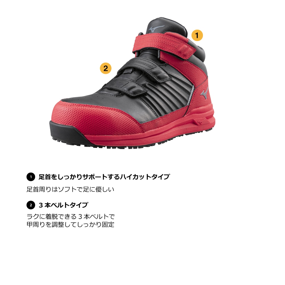 限定デザイン】オールマイティ SSII 21 H (ベルト／ハイカット