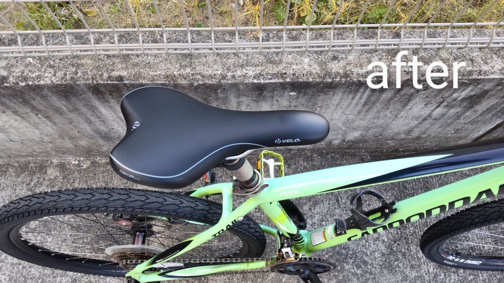 置きっぱなし自転車の復活！②