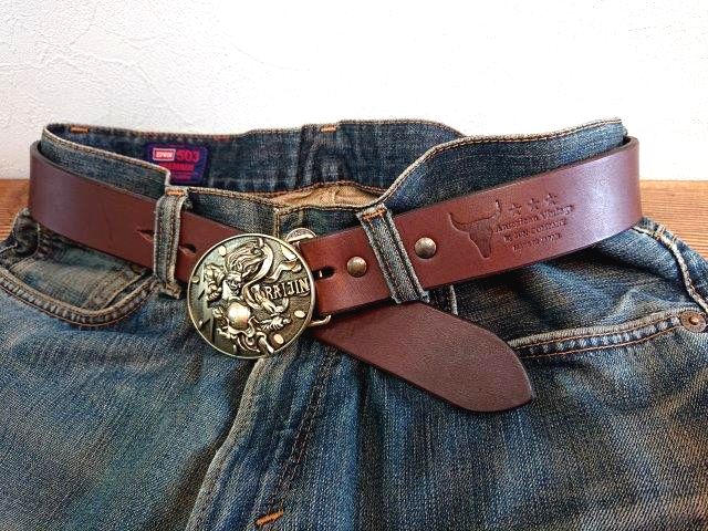 JUN COMPANYオリジナルデザイントップバックル 【アンティークシルバー