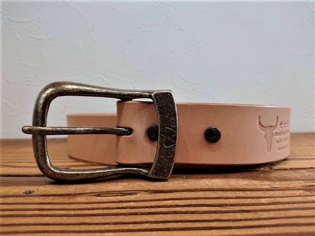 JUN COMPANYオリジナルデザインバックル 太ピン帆型バックル付き栃木