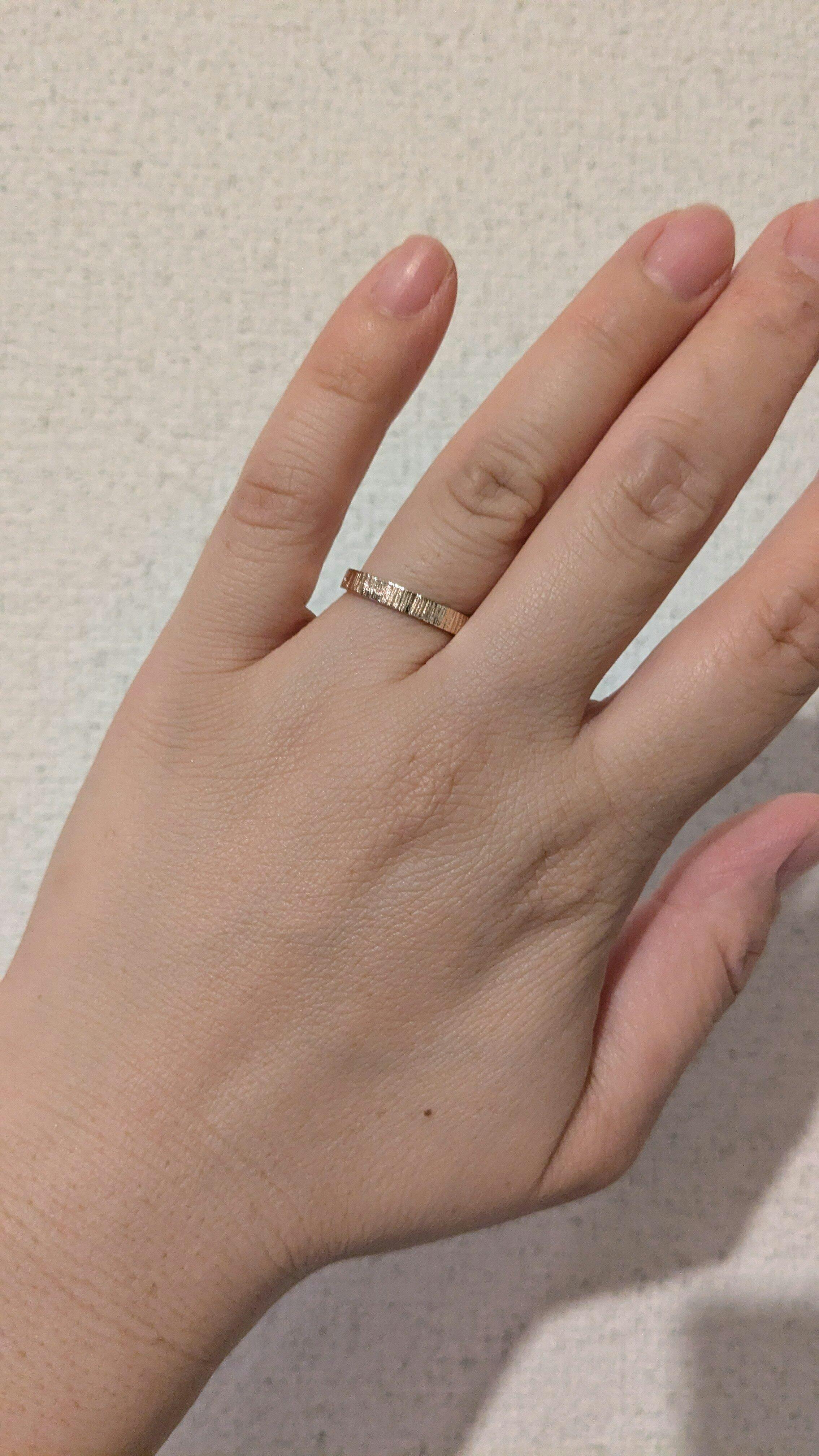 K10リング バスチアン ワイド エタニティダイヤ｜MONATELIER