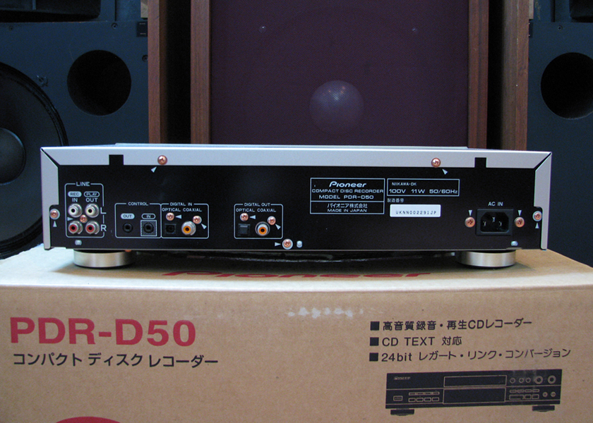 Pioneer PDR-D50 CDレコーダー - 中古オーディオの販売や買取なら