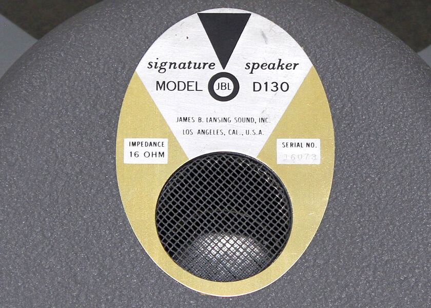 JBL D130 16Ω 38cmフルレンジユニット - 中古オーディオの販売や買取