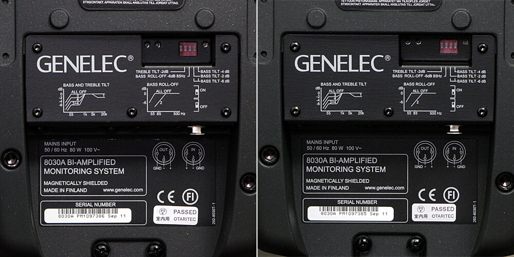 GENELEC ジェネレック 8030A アクティブモニタースピーカー - 中古