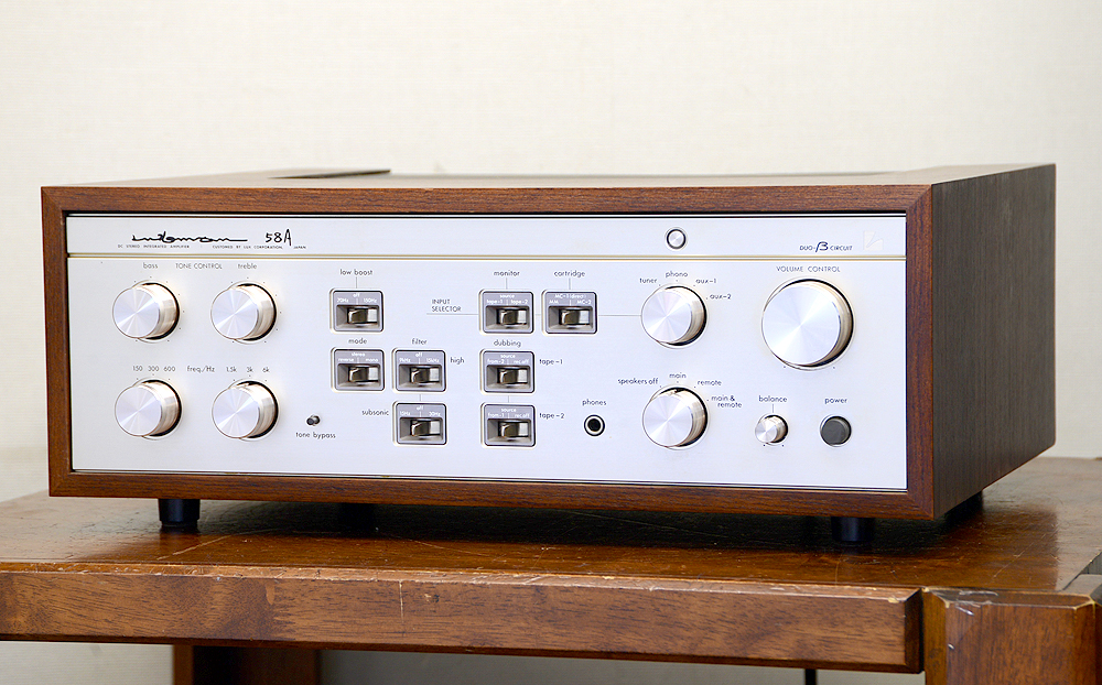 LUXMAN L-58A プリメインアンプ / 札幌の中古オーディオ・レコード販売