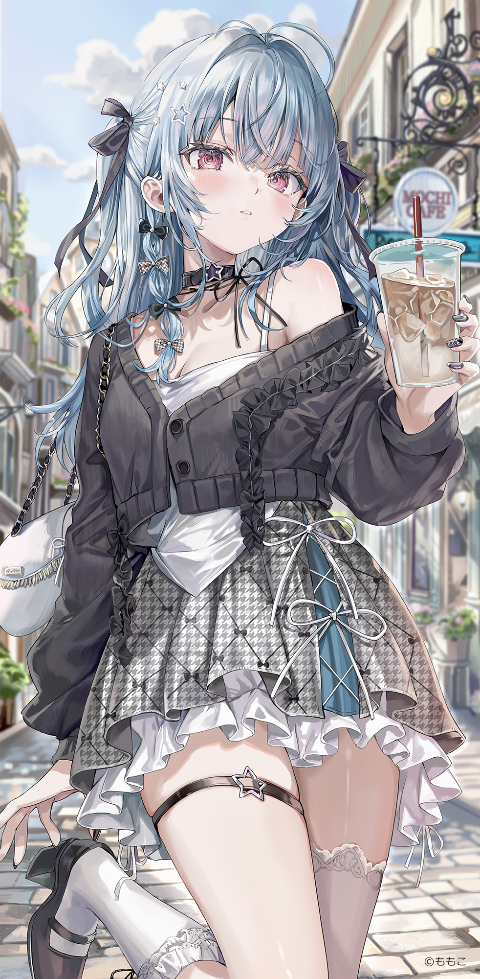 新作版画紹介】ももこ先生『Chic afternoon』 | 神絵祭