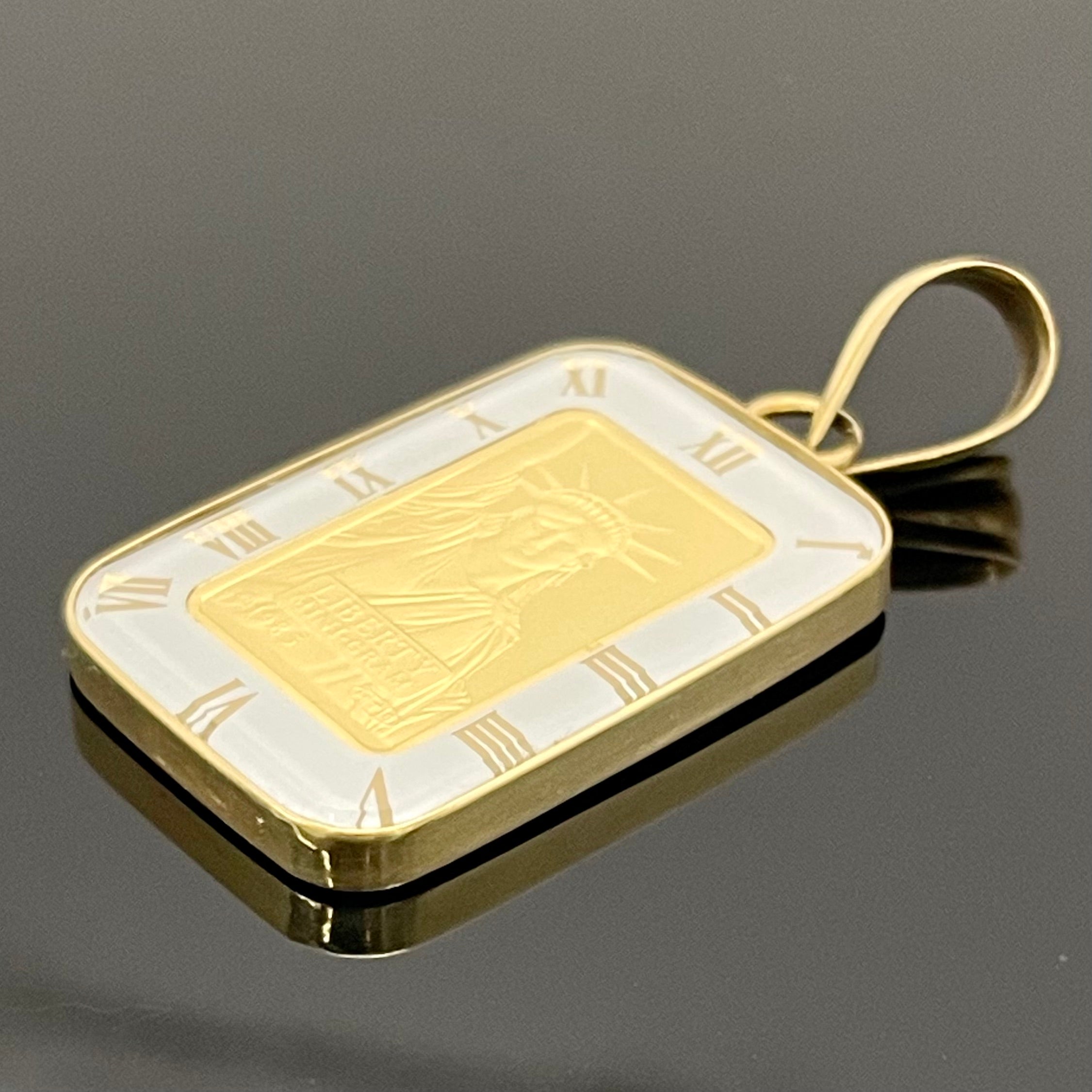 送料無料】ノンブランド CREDIT SUISSE LIBERTY 純金インゴット2g／枠