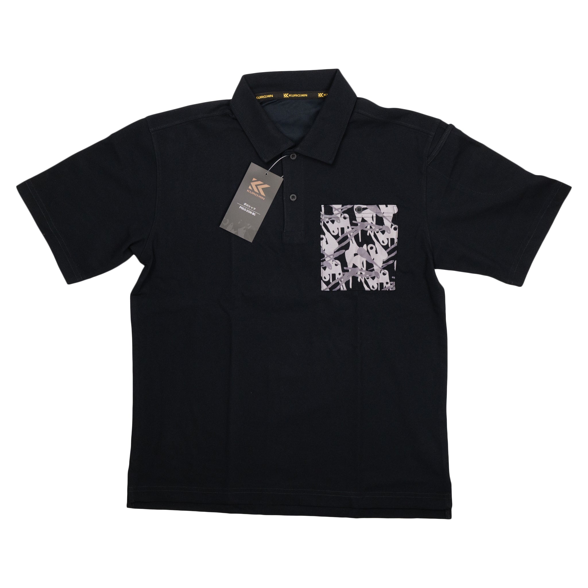 フジ矢 パートナーショップ限定ポロシャツ（黒金）M/Lサイズ POLO-25M