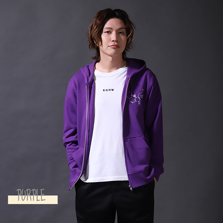 完全受注生産】市岡元気×KANGOL REWARD コラボZIPパーカー