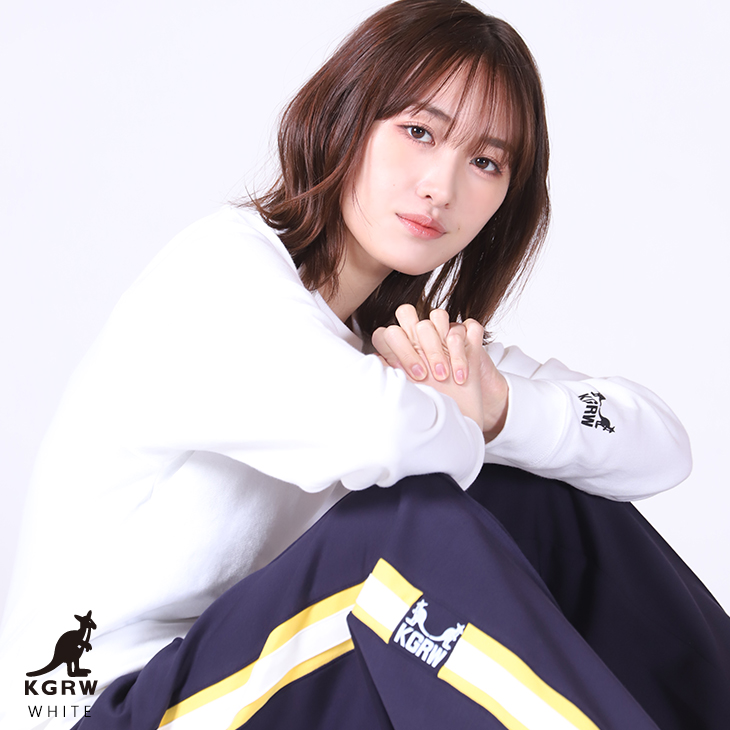 工藤遥×KANGOL REWARD コラボ トレーナー