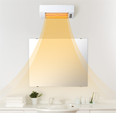 脱衣室暖房機 壁面取付タイプ（HDD-50S 本体特長）：日立の家電品