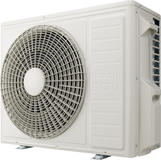 特長：室外熱交換器自動お掃除［凍結洗浄］ ： エアコン ： 日立の家電品