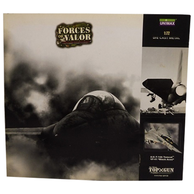 参考価格】UNIMAX 1/72 U.S. F-14A トムキャット VF-41 Black Aces
