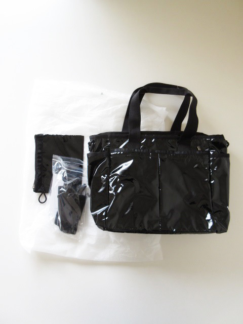 レスポートサック✕ひとりっぷ ライアントラベルトート ブラック