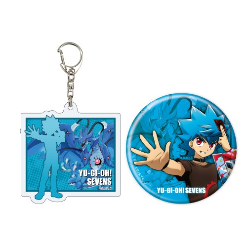アクリルキーホルダー＆缶バッジセット「遊☆戯☆王SEVENS」(全2