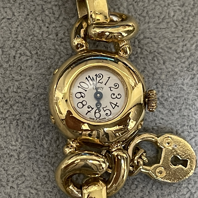 真っ黒になったオブレイ OBREY ｜時計｜修理｜カイドージュエリ－