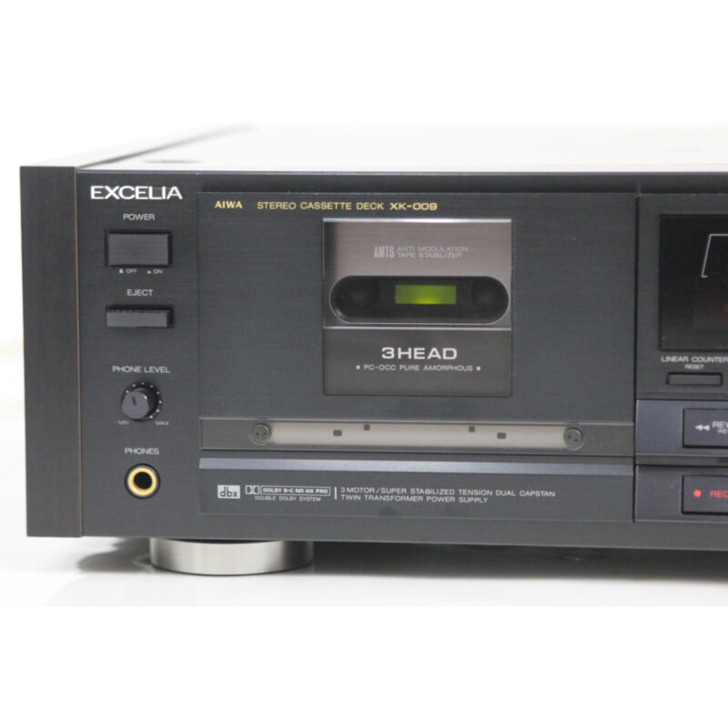 買取実績 |AIWA アイワ EXCELIA ステレオカセットデッキ XK-009 音響