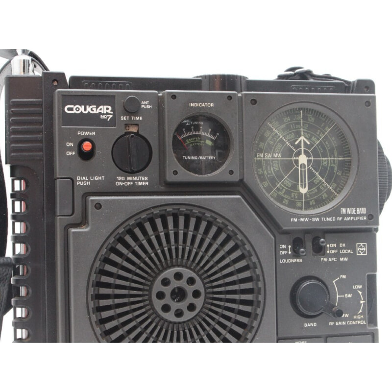 買取実績 |National panasonic クーガNo.7 RF-877 3バンド BCLラジオ