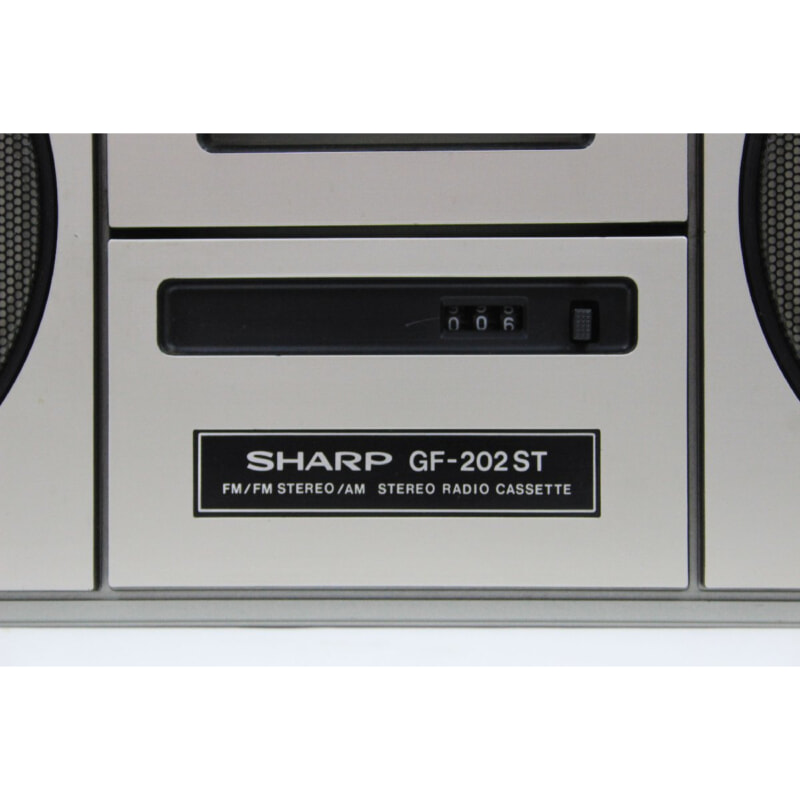 買取実績 |SHARP シャープ GF-202ST AM/FMラジオ付き ステレオテープ