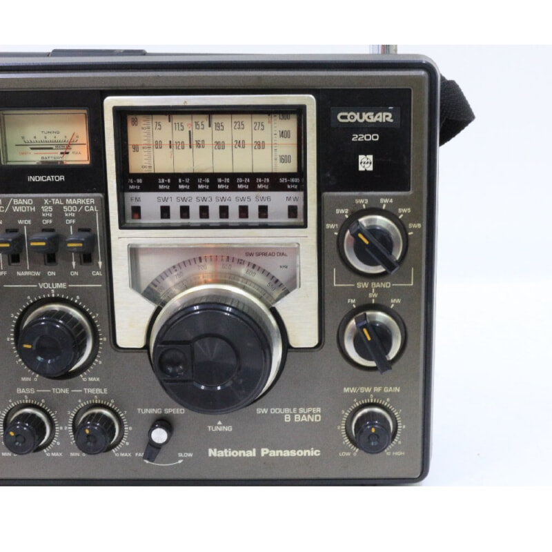 買取実績 |National panasonic BLCラジオ クーガ RF-2200 - 大阪 京都