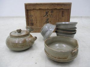 買取実績 |間村自造 古錫 茶壺 茶入 煎茶道具 134g - 大阪 京都 奈良の