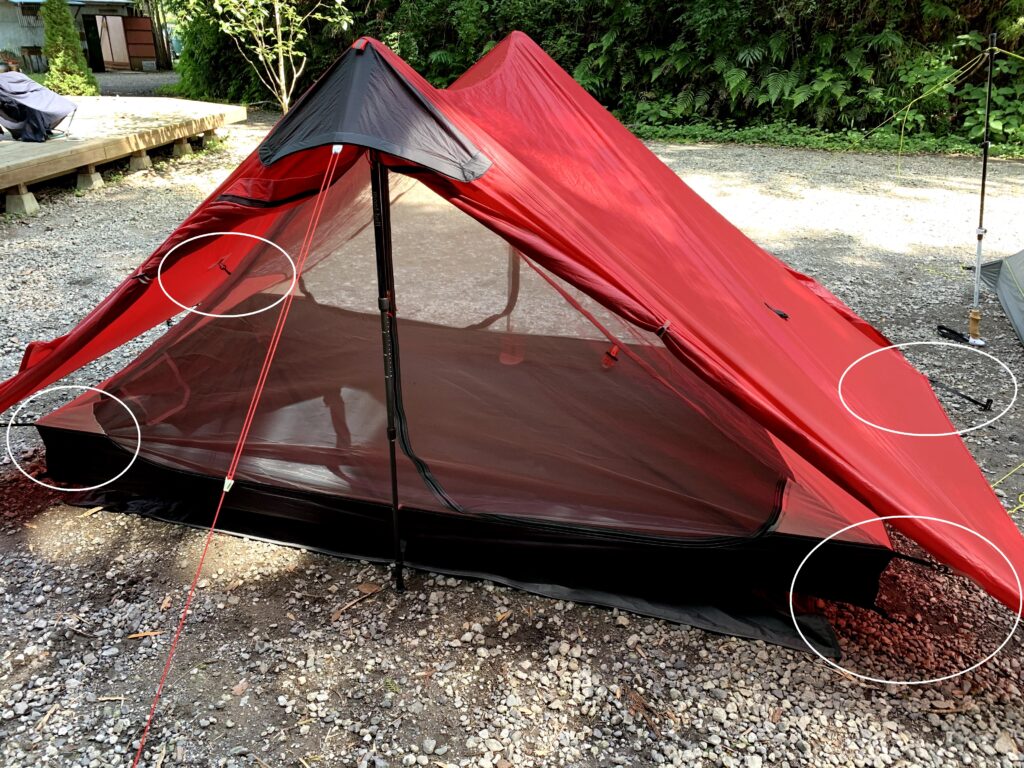 ギアレビュー]3F UL GEAR の lanshan2(ランシャン2)!軽量でタープと