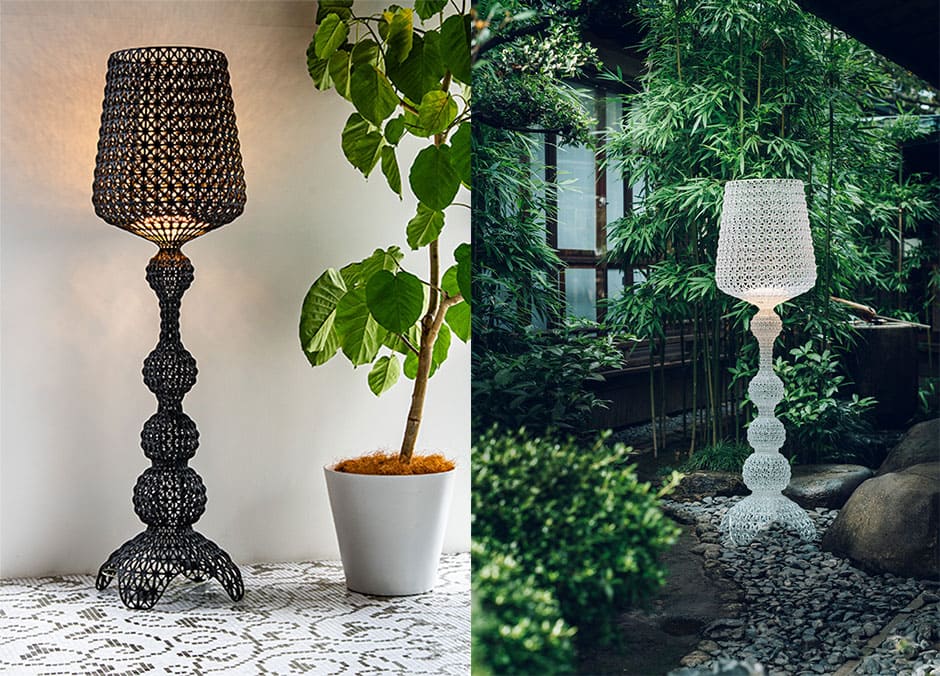 光で空間を彩る、カルテルの「カブキ」照明｜Kartell｜カルテル