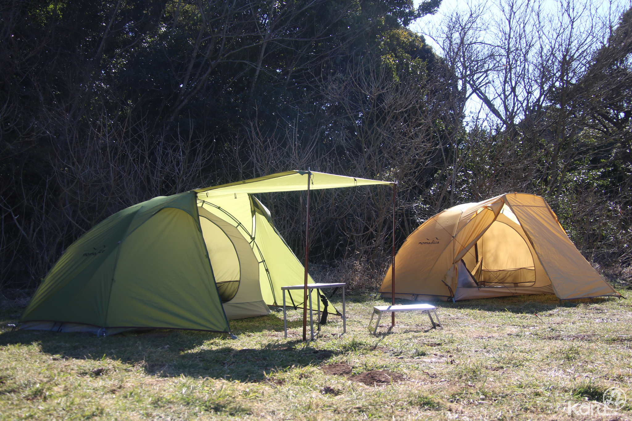 テンマクデザイン×ノマディカ”のコラボツーリングテント『テンゲル