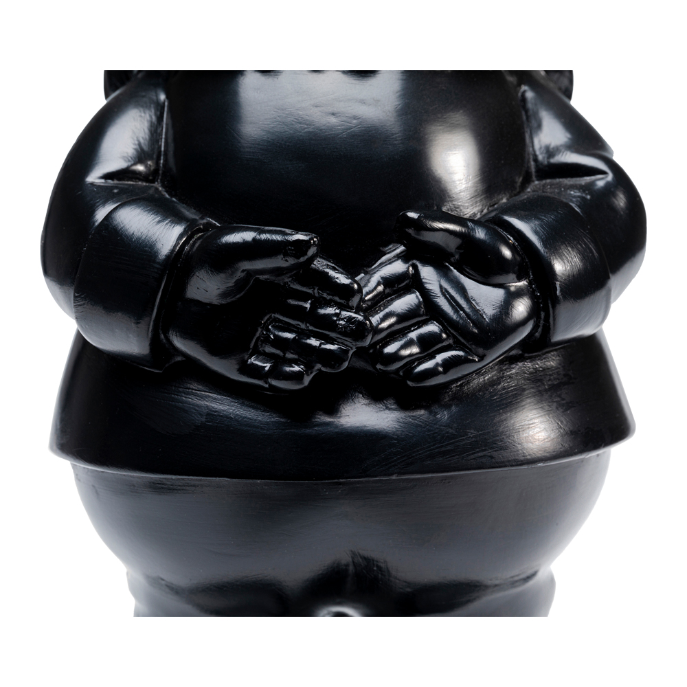 ノームスタンディング ブラックゴールド デコフィギア - オブジェ