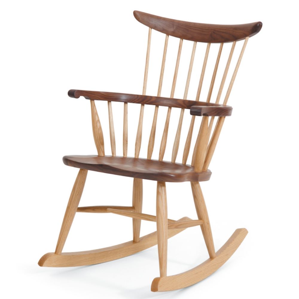 Takayama Wood Works COMB BACKロッキングチェア W556A/K – 柏木工株式