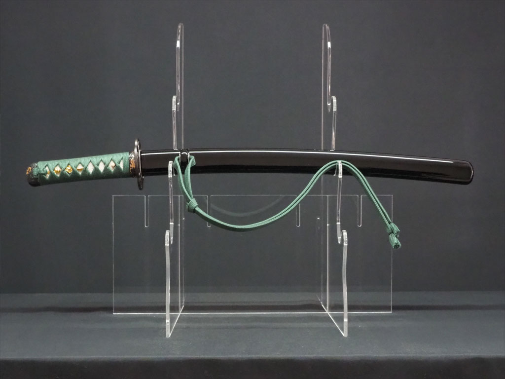 群馬県M様 居合刀特注製作（柄が抜ける真剣柄の脇差） - 刀部 かたなべ