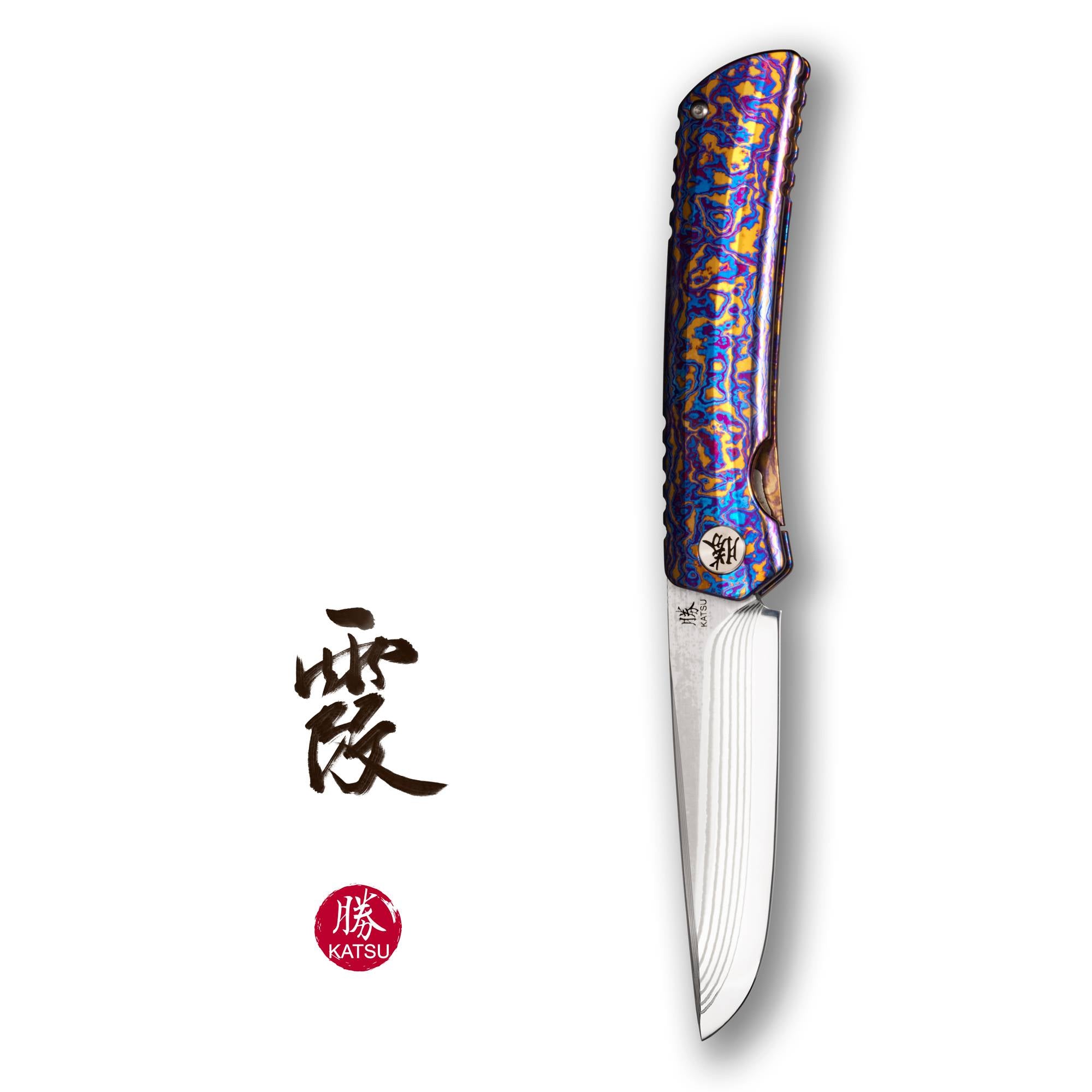 KATSU ZK-T1, 17 Layers ZDP-189 Super Steel Convex Grind Blade