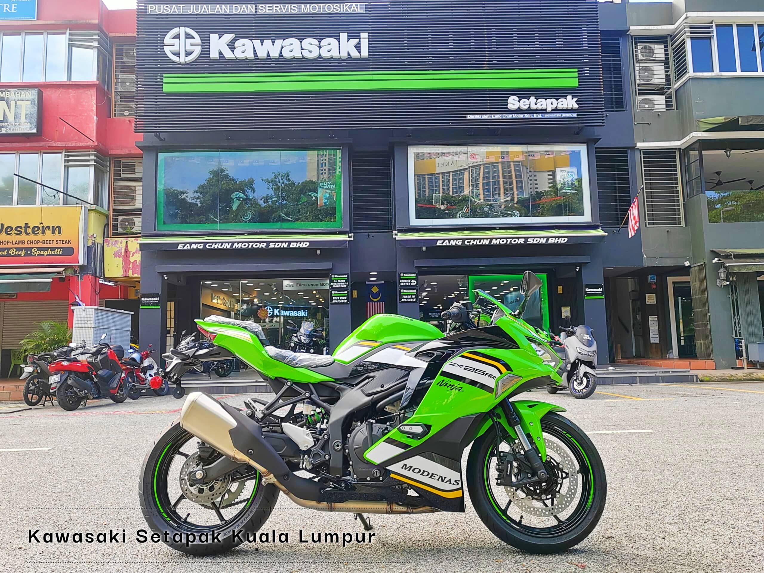 NINJA ZX-25RR CANDY LIME GREEN - EANG CHUN MOTOR SDN BHD (Kawasaki