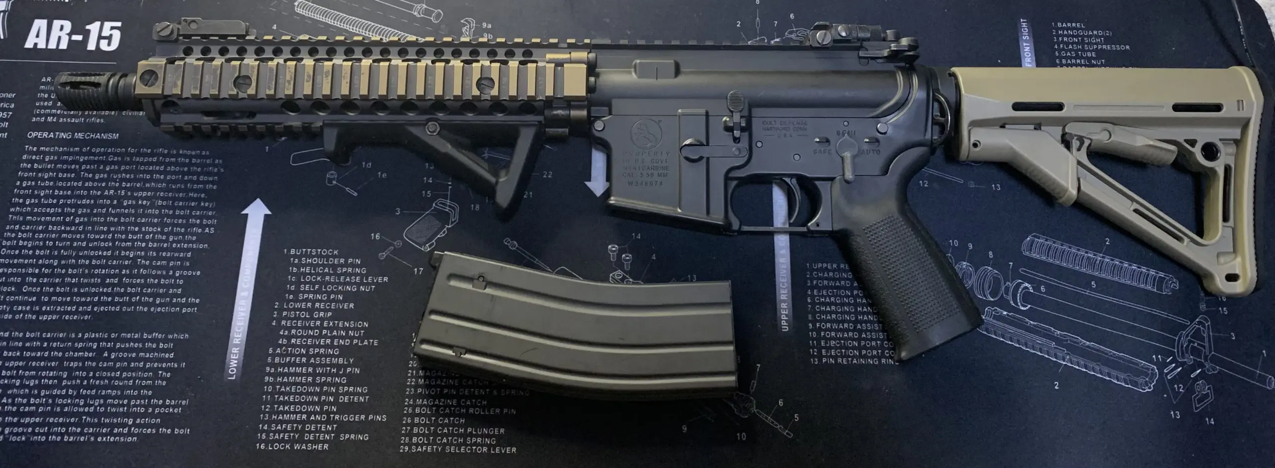 東京マルイ MWSベース MK18 mod1 カスタム ガスブローバック
