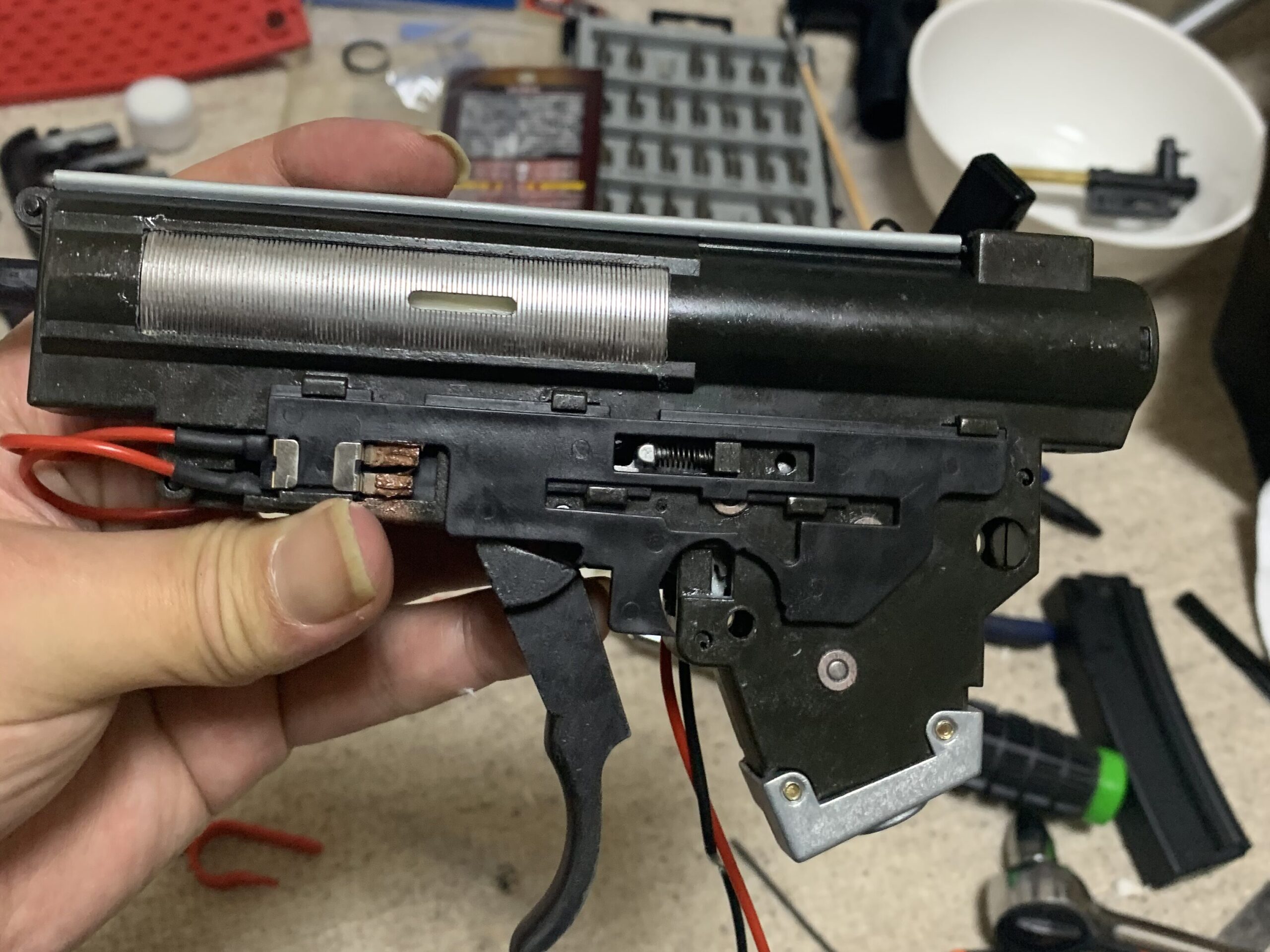 東京マルイ ハイサイクル電動ガン MP5Kのメンテナンス完了