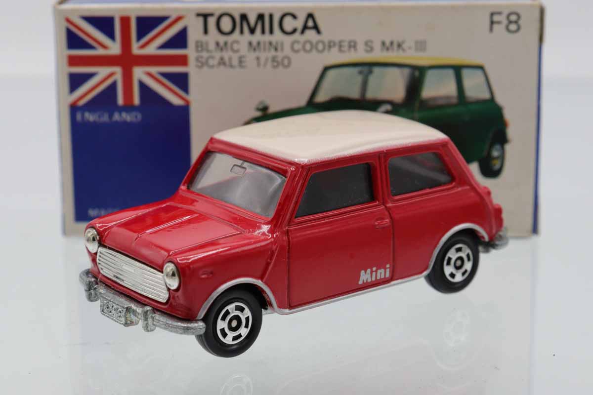 ミニカーショップ ケンボックス トミカ 青箱☆F8☆BLMCミニ クーパー S