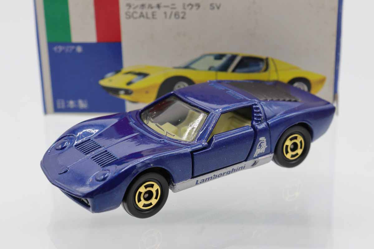 ミニカーショップ ケンボックス トミカ 青箱☆F40☆ランボルギーニ