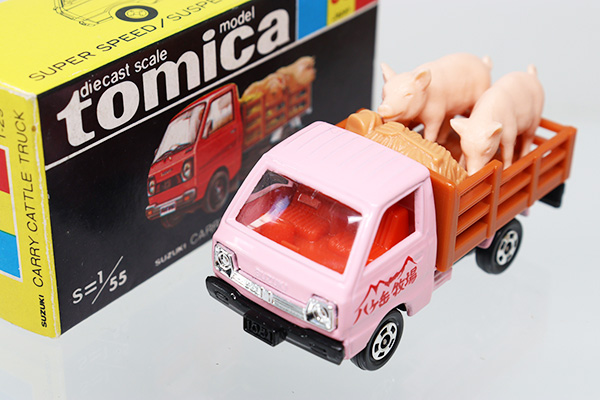 ミニカーショップ ケンボックス トミカ 黒箱☆39☆スズキキャリイ家畜